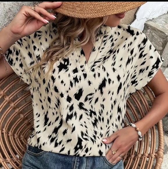 Animal print chic top - Picture 8 of 8